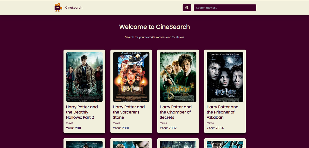 Cine Search